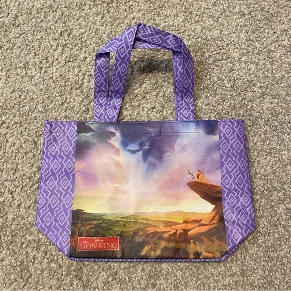 Disney Lion King Subway Lunch Bag Purple Kids Simba - Picture 2 of 3